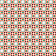 Abstract Cross Pattern generative computational art illustration