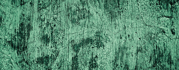 Obraz premium empty black green old concrete wall texture backgrounds