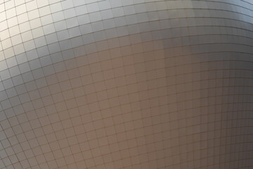 aluminum sphere, abstract modern background