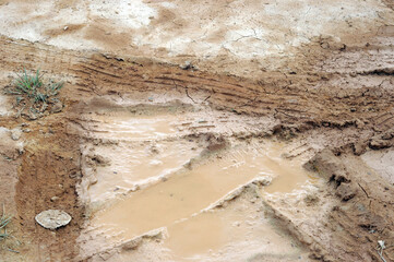 sand castle in the sand