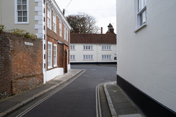 Fototapeta na wymiar Streets of Chichester, West Sussex