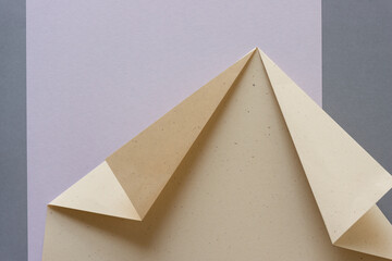 folded paper shape