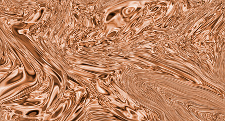 gilded texture. creative bright canvas. red gold. orange convex surface. shiny metal background. crumpled curtain.