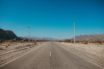 Ruta en el desierto