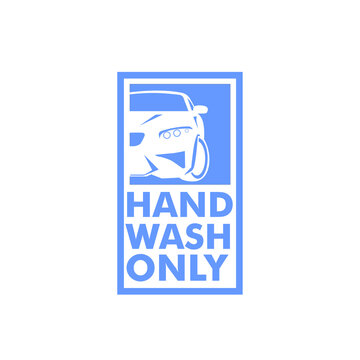 Car Wash Logo, Design, Image, Hand, Only, Template, Automotive