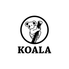 Koala Logo, Design, Image, Animal, Vector