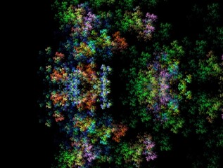 Imaginatory fractal abstract background Image