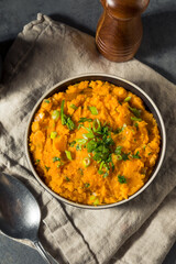 Homemade Thanksgiving Mashed Sweet Potatoes