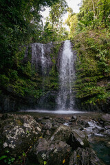 Waterfall Las Delicias located in the town of Ciales, Puerto Rico.