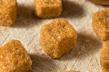 Healthy Raw Brown Sugar Cubes