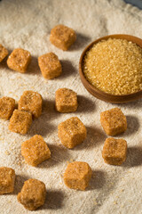 Healthy Raw Brown Sugar Cubes