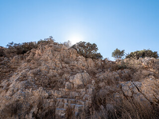 Arid Mediterranean Landscape