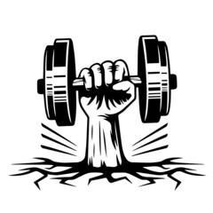 gym logo inspirational positive quotes,motivational,typography,lettering design