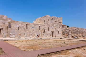 Fototapeta premium Ruins of Patara(Lycia), which was a maritime and commercial city on the south west coast of Lycia(Patara) on the Mediterranean coast of Turkey also the birthplace of St. Nicolas who is known as Santa.