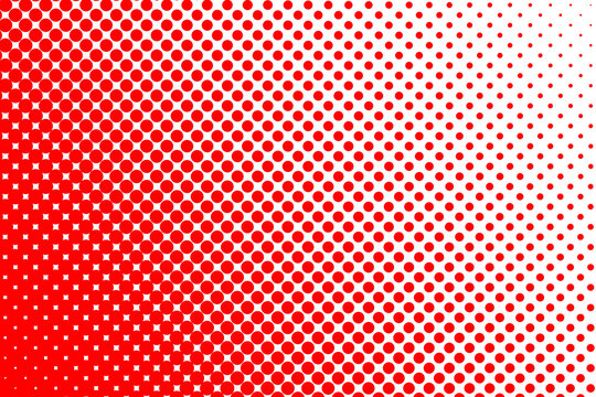 Trame d&eacute;grad&eacute;e pointill&eacute; rouge fond  blanc