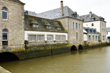 Pont l Abbe; France - may 16 2021 : mills