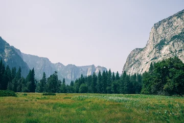 Foto op Aluminium landscape photos taken at the Yosemite Valley of the Yosemite National Park in August 2021 © Hansel Doan