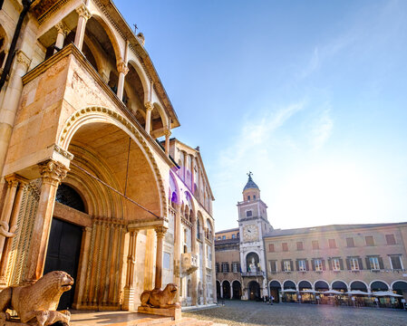 old town of Modena in Italy
