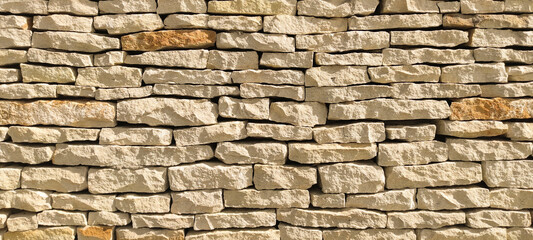 Old sandstone wall. As background