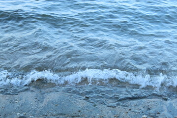 waves on the beach