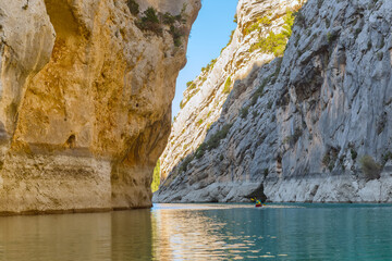 The Verdon Gorge (French: Gorges du Verdon) is a famous river canyon located in the...
