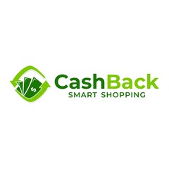 Cashback logo vector design. Money logo template. Business and finance icon. Money with arrows. Currency. Financial support.