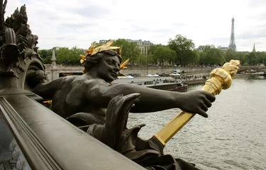 Photo sur Plexiglas Pont Alexandre III Paris - Pont Alexandre III
