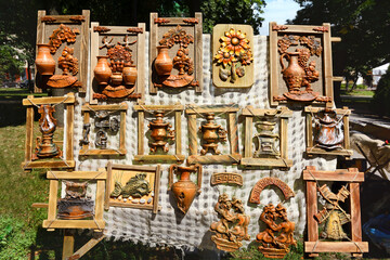 Ceramics. Ceramic souvenirs. Author's handmade gifts