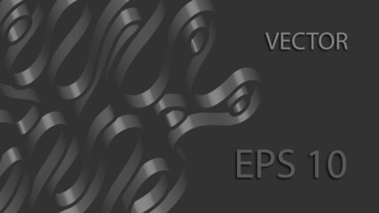 Abstract dark background. Vector EPS 10