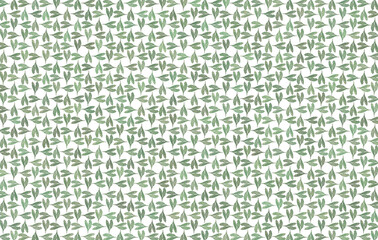 Turmeric green leaves seamless pattern