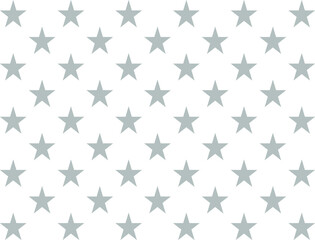 Seamless Pattern With Stars. Vector