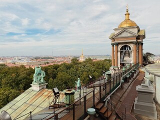 view of the Saint Isaac's Cathedral