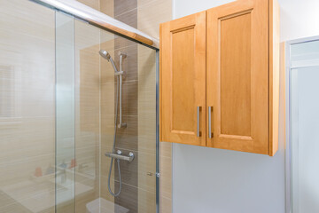 Obraz premium Fragment of a luxury bathroom