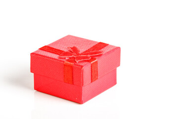 gift boxes on white background