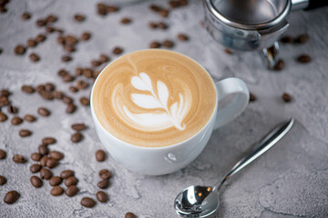 cup of cappuccino