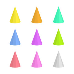 Set of volumetric triangular cones 