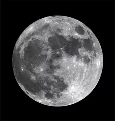 Foto op Canvas realistic full moon © Marty's Art