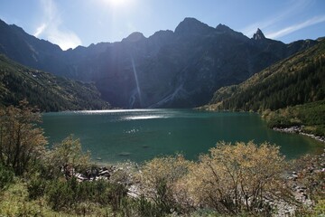 Obraz premium Morskie Oko, Tatry, polish mountain, Poland