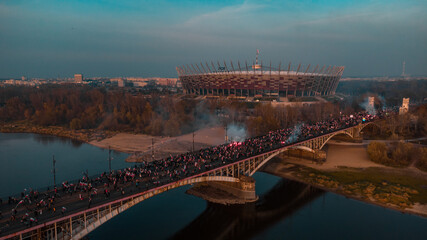 independence march warsaw poland