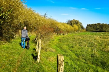 Wanderweg in Norddeutschland