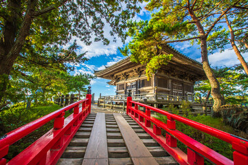 宮城県　日本三景松島・五大堂の風景