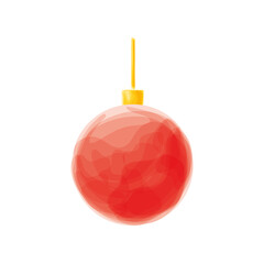 christmas red ball