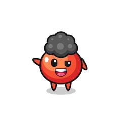 tomatoes character as the afro boy