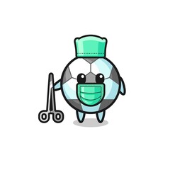 surgeon football mascot character