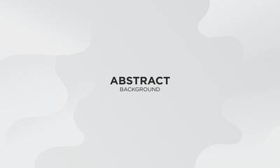 Abstract White waves geometric background. Modern background design. gradient color. Fluid shapes composition. Fit for presentation design. website, banners, wallpapers, brochure, posters