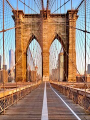 Brooklyn bridge,Manhattan,New York City, World Trade Center