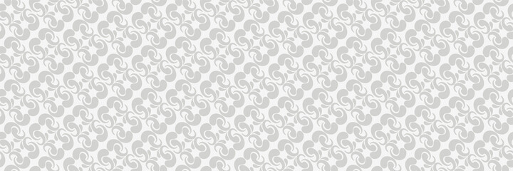 Light background images with abstract ornament on a gray background for your design. Seamless background for wallpaper, textures.