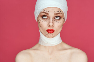 portrait of a woman rejuvenation facial injection cosmetic procedures studio lifestyle