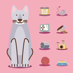 cat pet icons