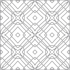 Repeating geometric tiles from striped elements.Modern geometric background with abstract shapes.Monochromatic Repeating Patterns.black  striped pattern for design.